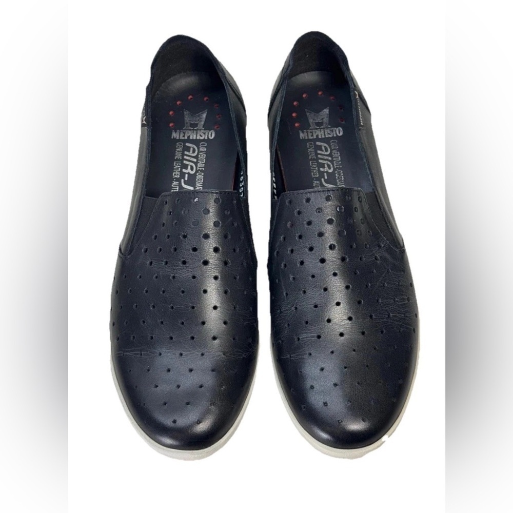 Mephisto Korie Perf Women's Slip-On Flat Black Shoes Size 6.5 EU 37 NIB - Picture 4 of 5